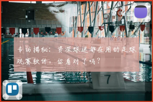 专访揭秘：资深球迷都在用的足球观赛软件，你看对了吗？